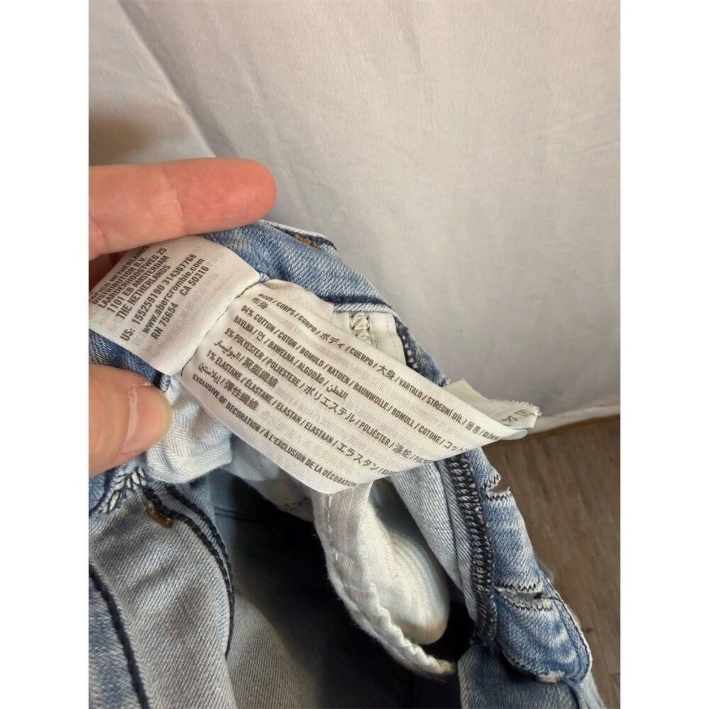 Abercrombie & Fitch Jeans Womens Size 26 Blue Light Wash High Rise Skinny - Picture 15 of 15